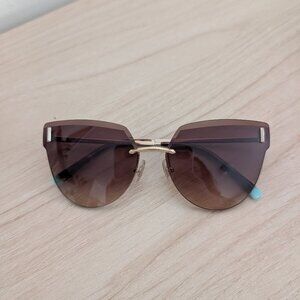 Tiffany & Co TF3070 3070 60213B Pale Gold Brown Gradient Sunglasses